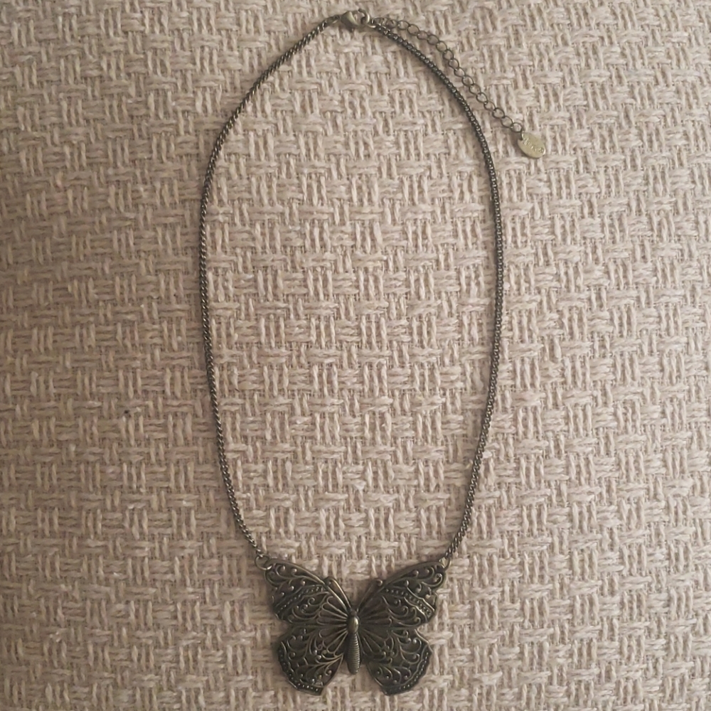 Claire's Butterfly Necklace
